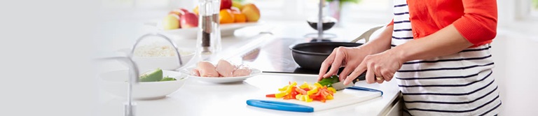 Lady cooking