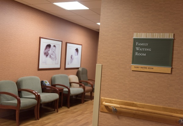 family waiting room