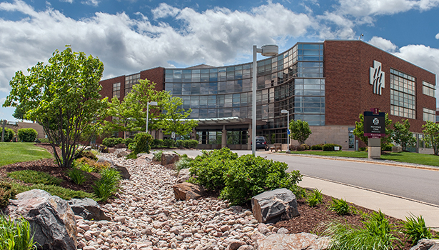 View of Weston Center from front entrance