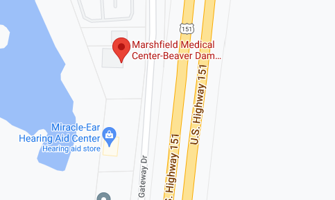 Google Maps marker for Waupun Center