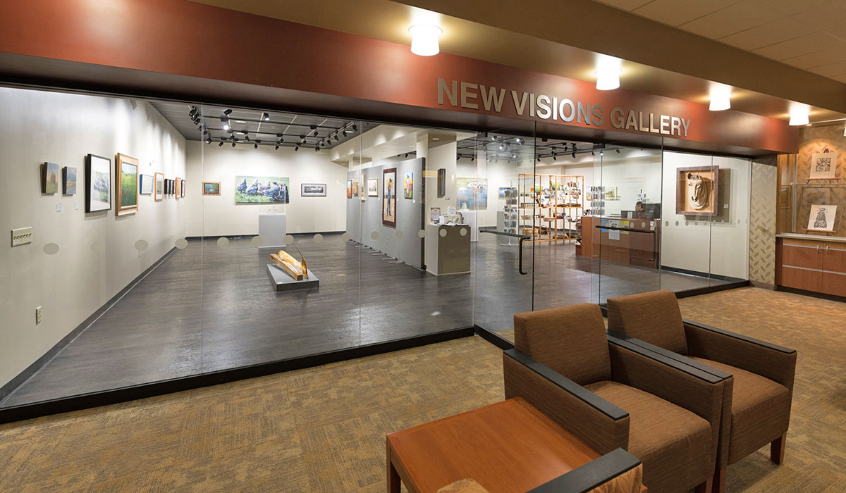 New Visions Gallery entrance