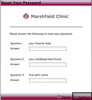Forgot Password Screenshot 2