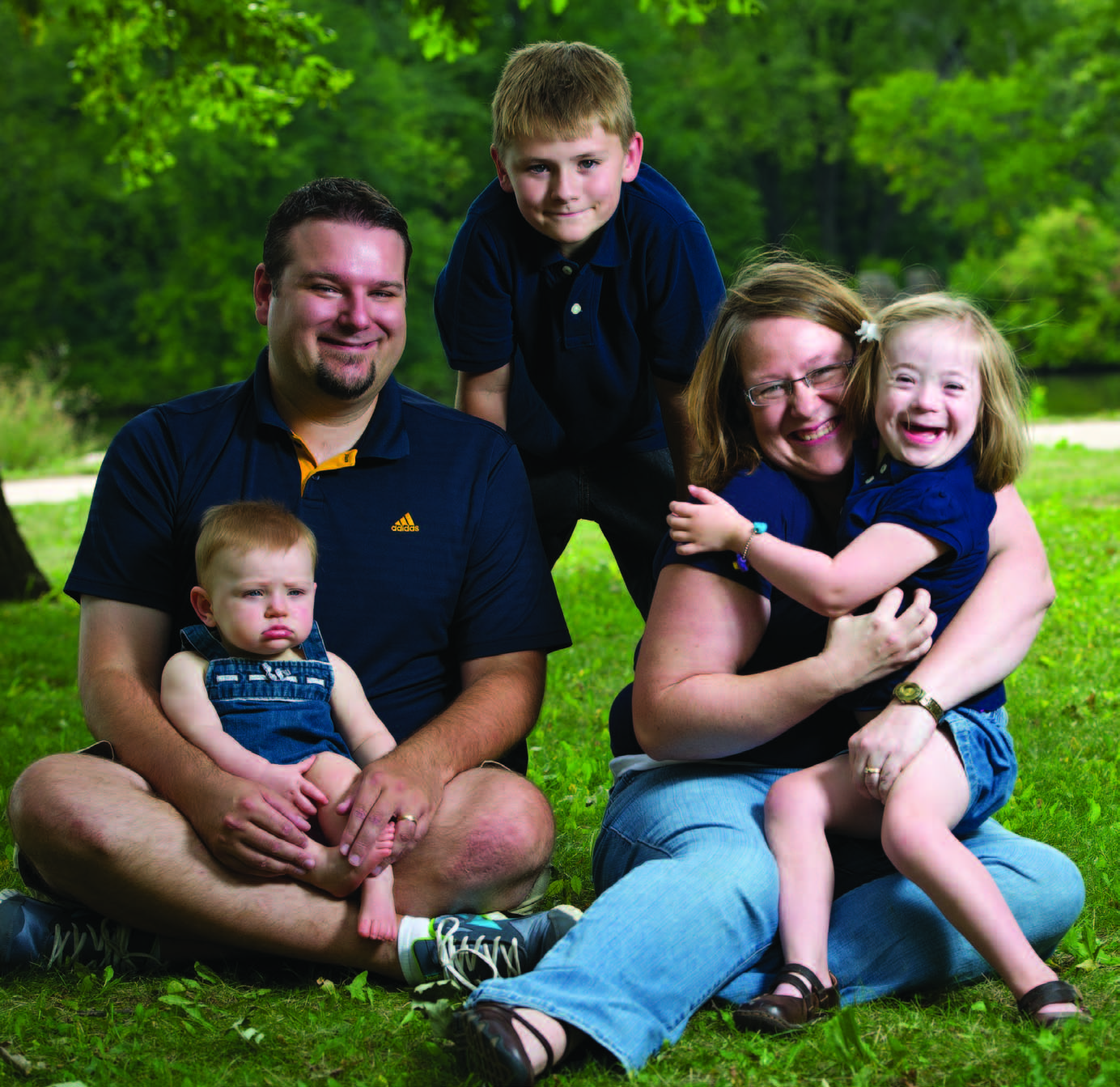 Michelle and Matthew Odland family, Wausau