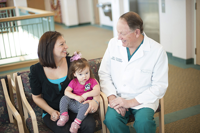 A Marshfield Clinic physician provides good news for a mom and her child