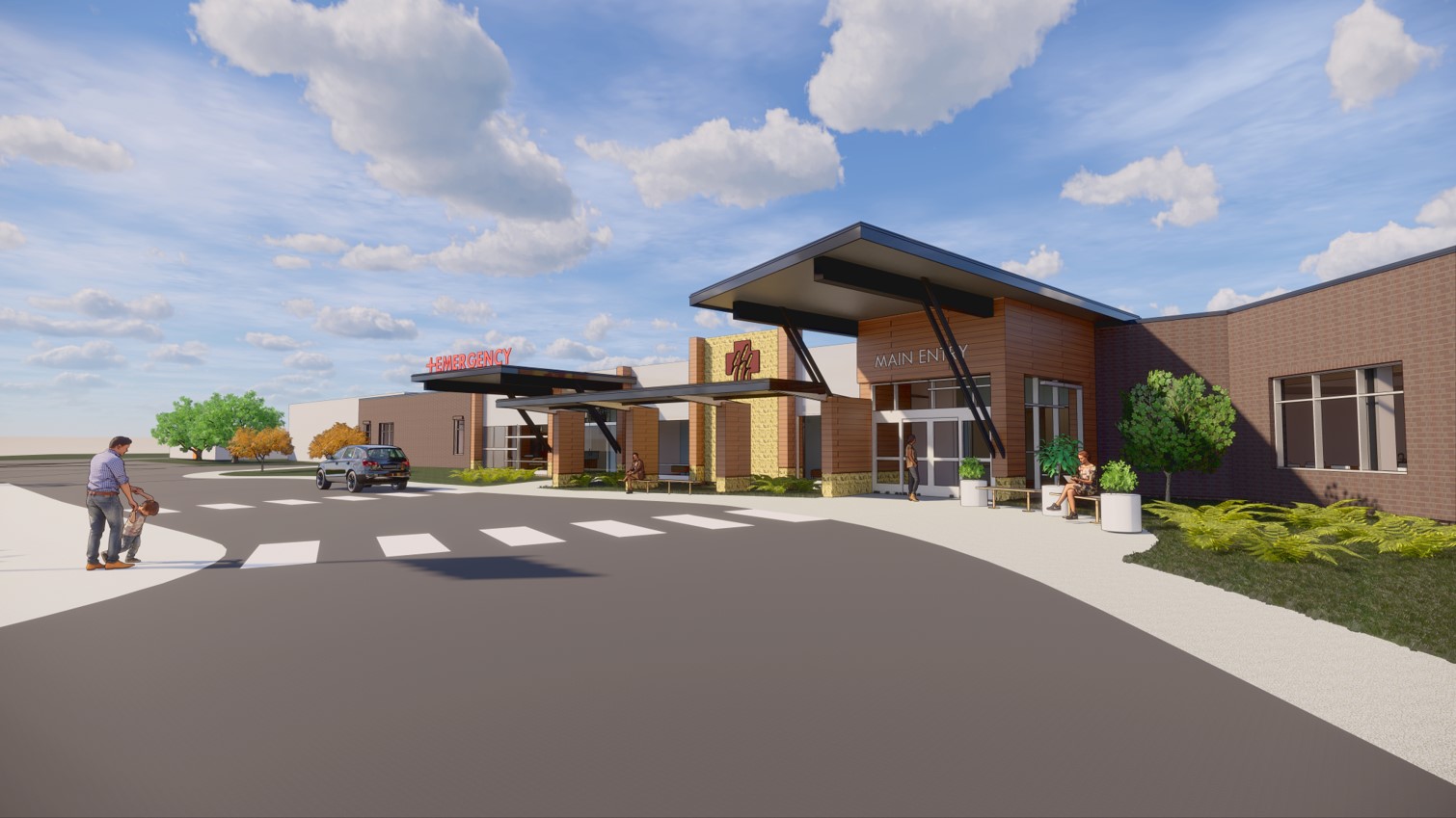 artist's conception of Marshfield Medical Center–Neillsville