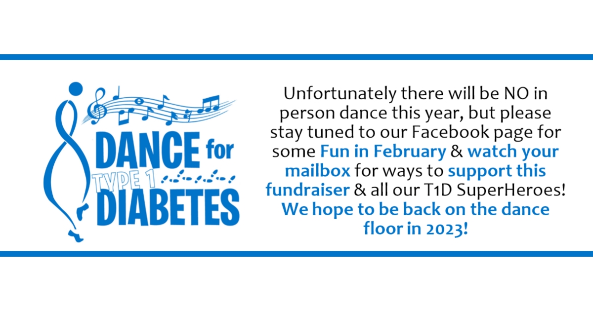 Dance for Diabetes logo and text