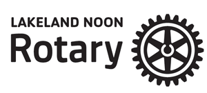 Lakeland Noon Rotary logo