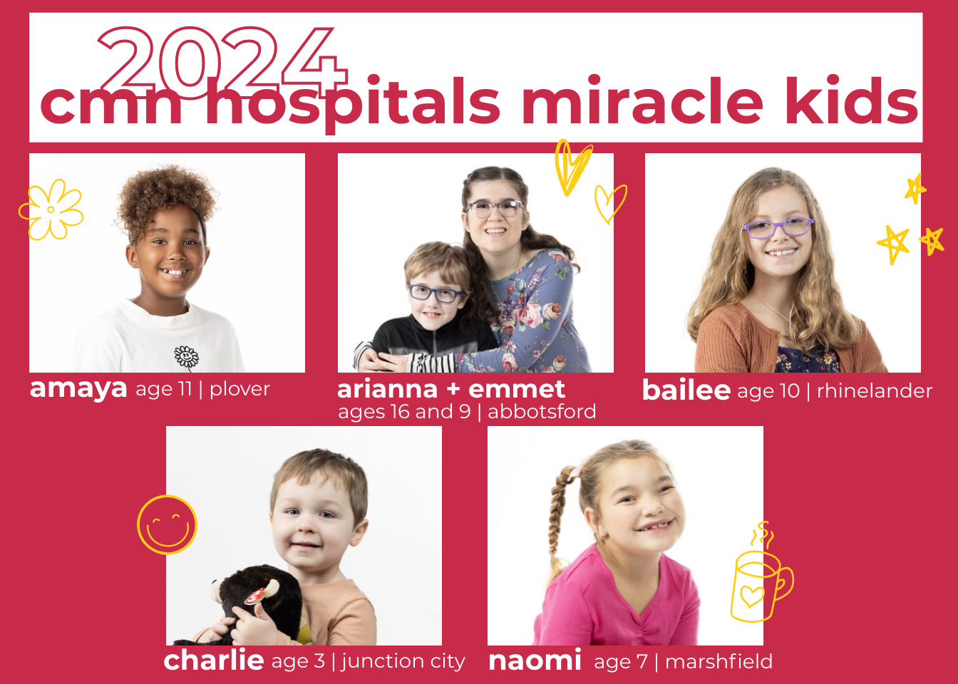 2024 CMN Hospitals Miracle Kids