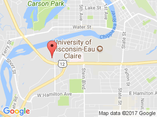 Eau Claire Cancer Center Map