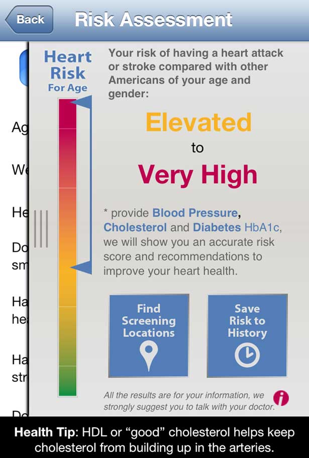 Heart Health app