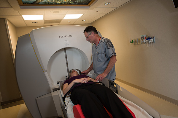 MRI at Marshfield Medical Center, used to find location of tumor(s)