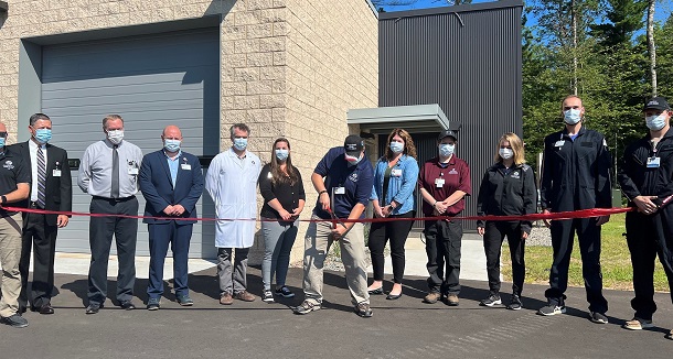 Minocqua ambulance base ribbon cutting