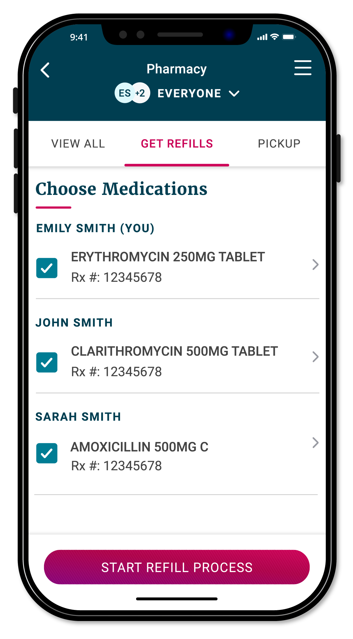 pharmacy on mobile