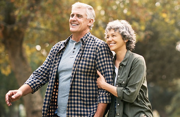 couple walking