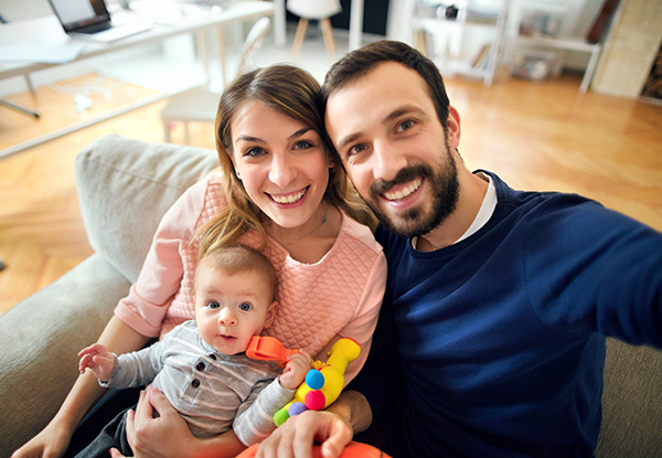 parents with infant