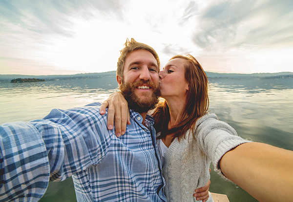 couple on boat