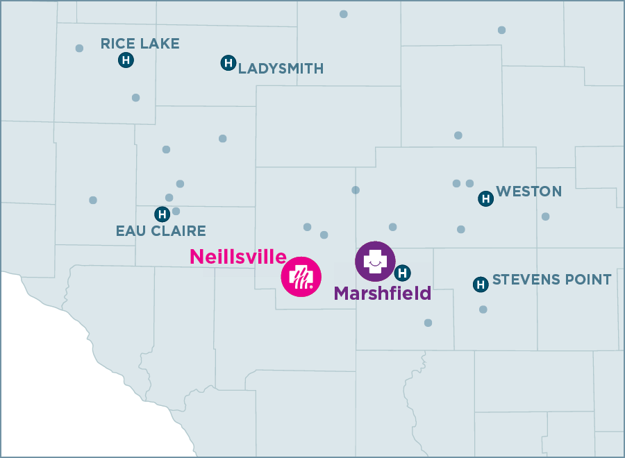 Ladysmith map